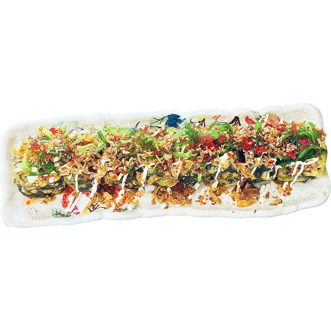 Tempura futomaki langostinos