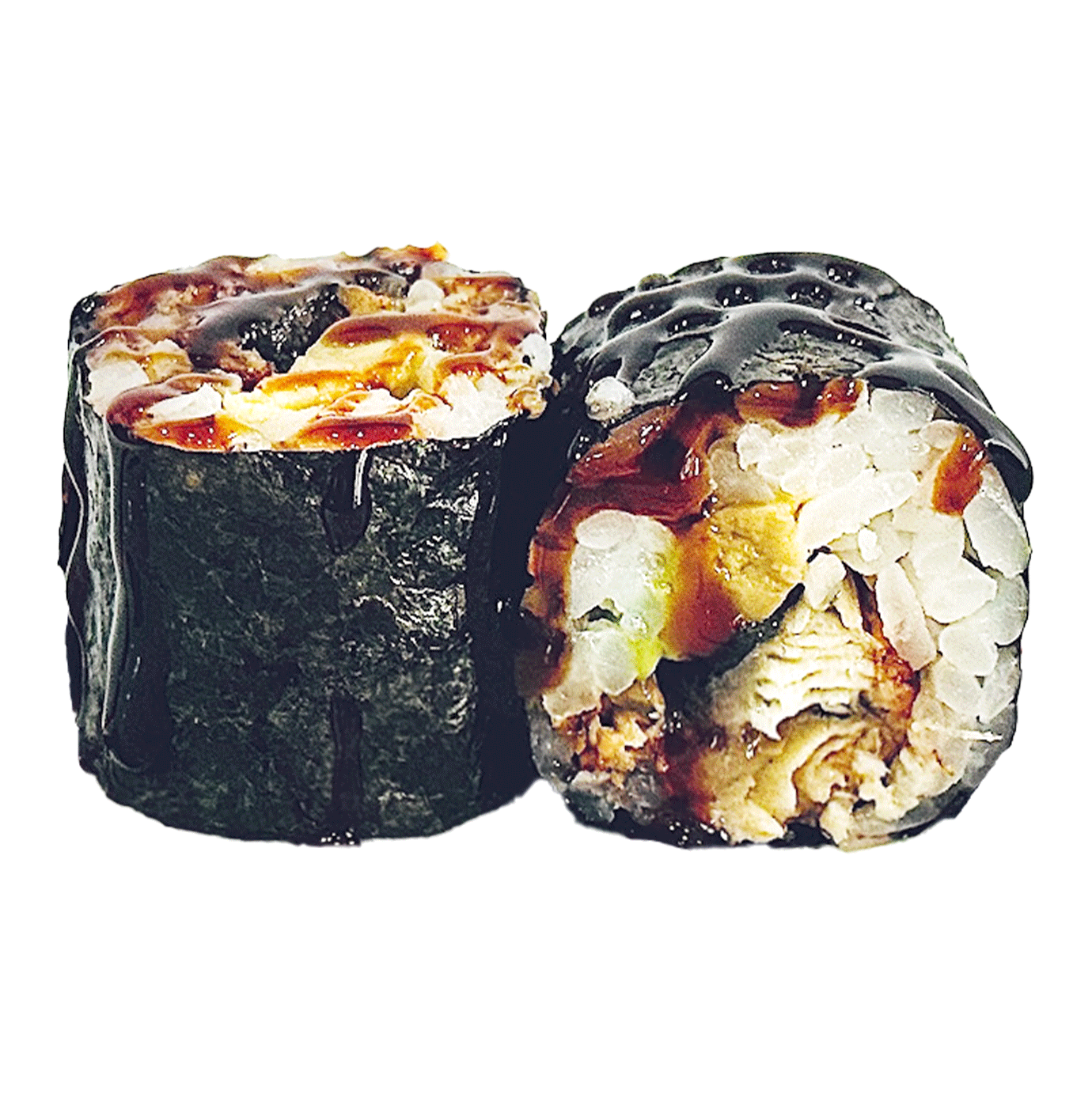 Anguila con aguacate