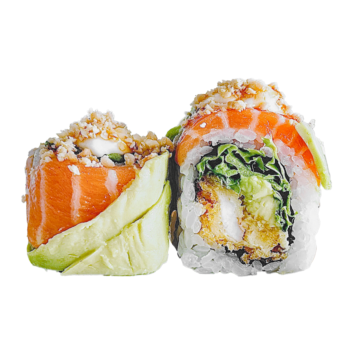 Dragon aguacate y salmón nuevo