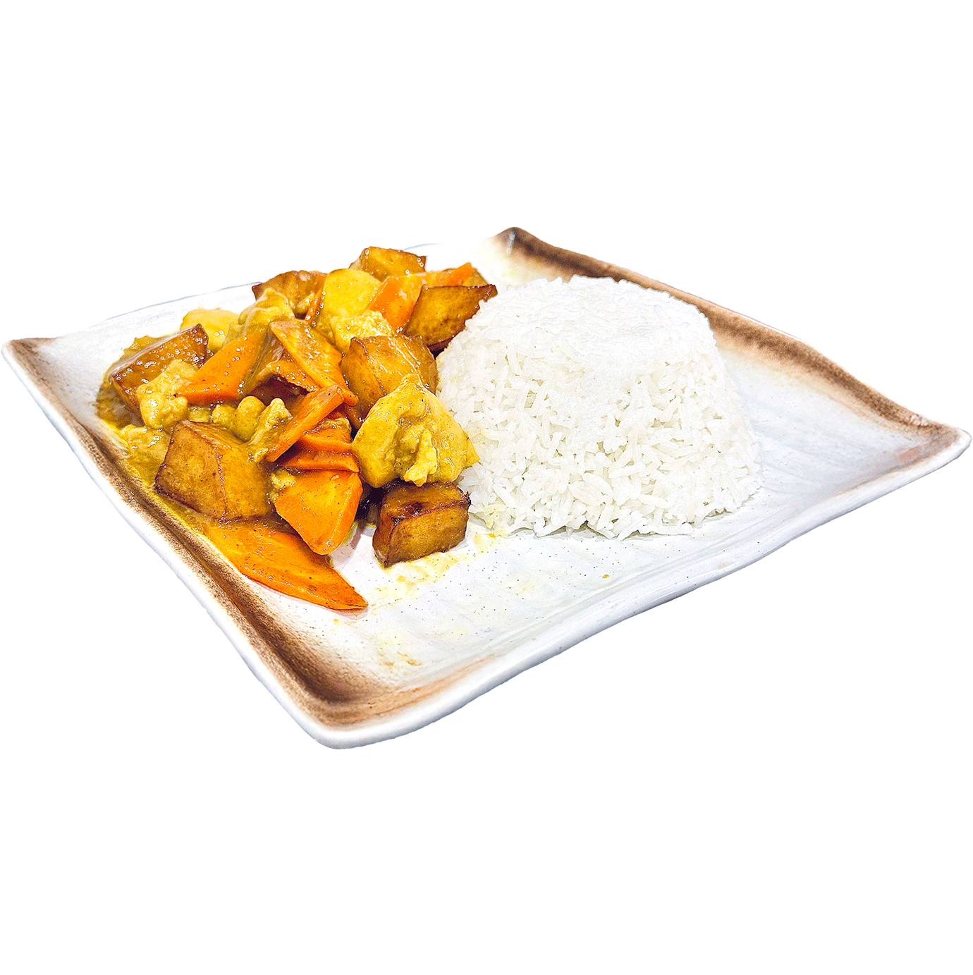 Arroz con pollo al curry