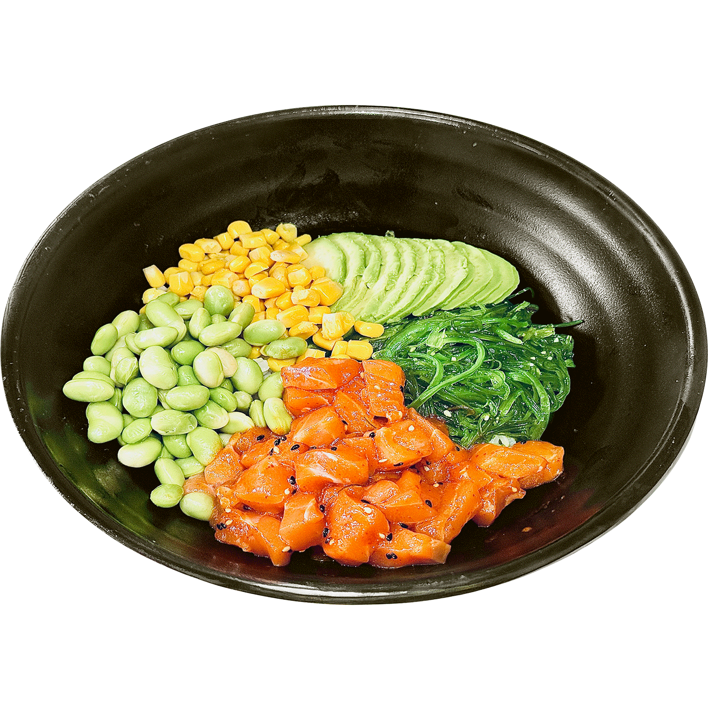 Poke de salmón spicy