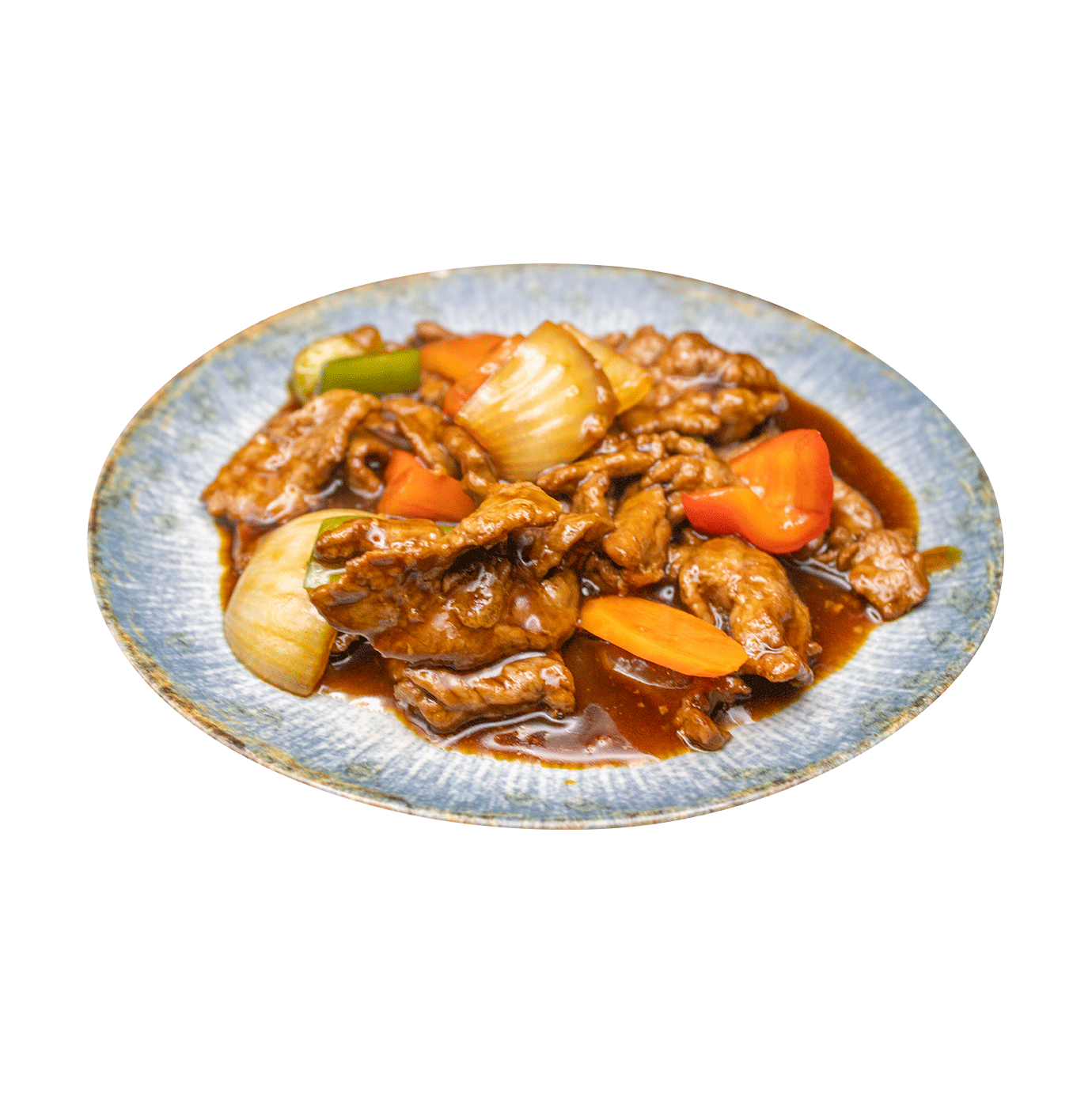 Ternera con salsa ostra