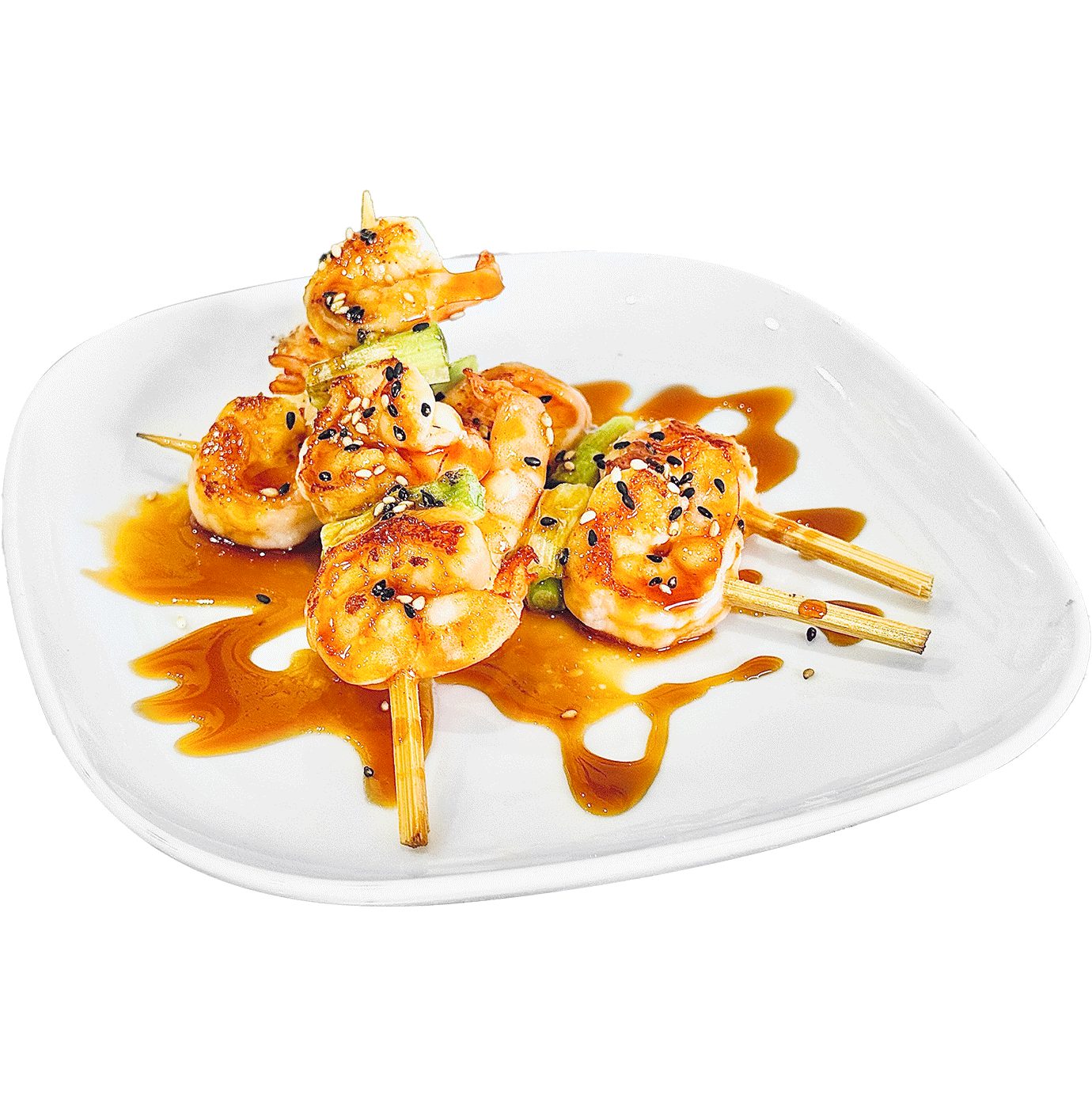 Langostinos teriyaki 3P