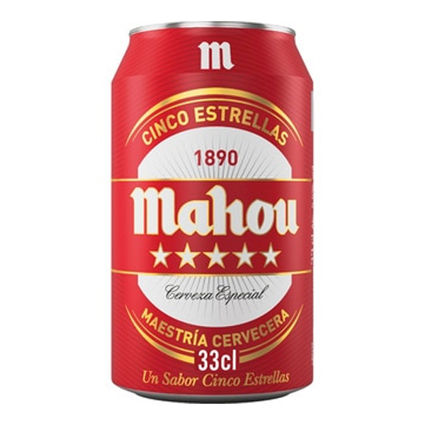 Mahou 5 estrella 330ml